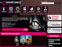 Tablet Screenshot of cinema-leconnetable.fr